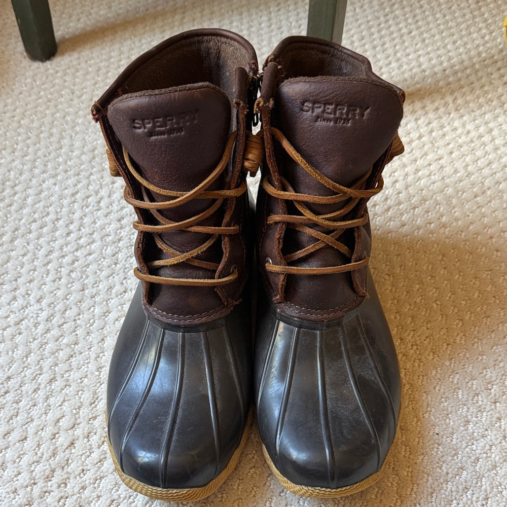 Sperry saltwater duck boot
